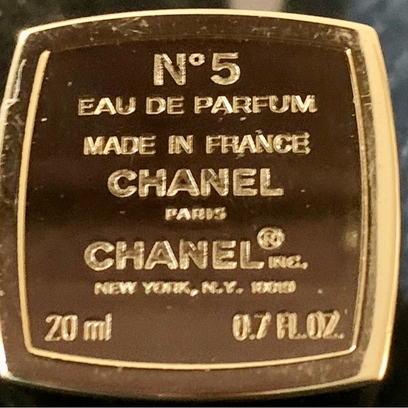 Vintage Chanel #5 Eau De Parfum Paris France 0.7 Fl. Oz / 20 Ml - Picture 6 of 13